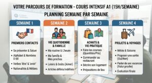 cours intensifs a1